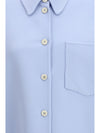 long shirt in double wool