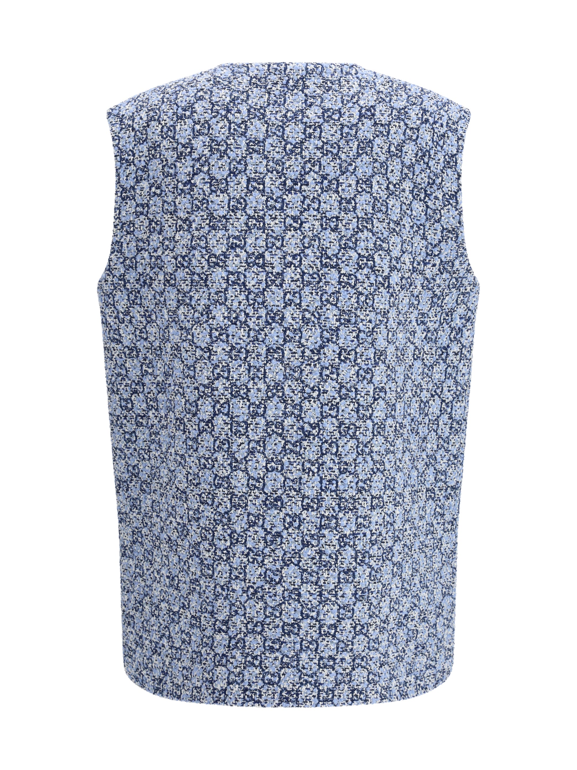GUCCI 40 gg tweed vest 