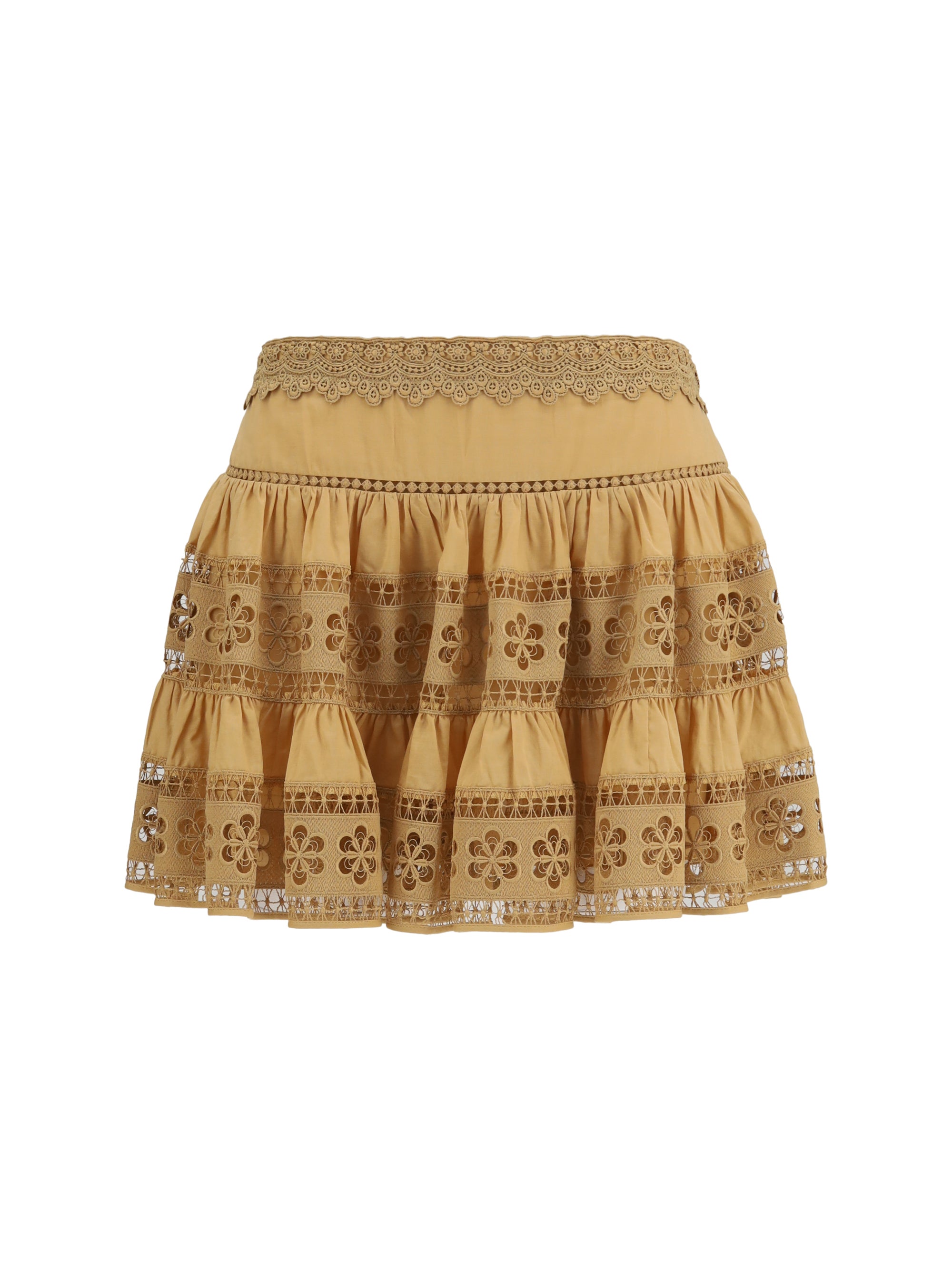 CHARO RUIZ S lea short skirt in cotton voile
