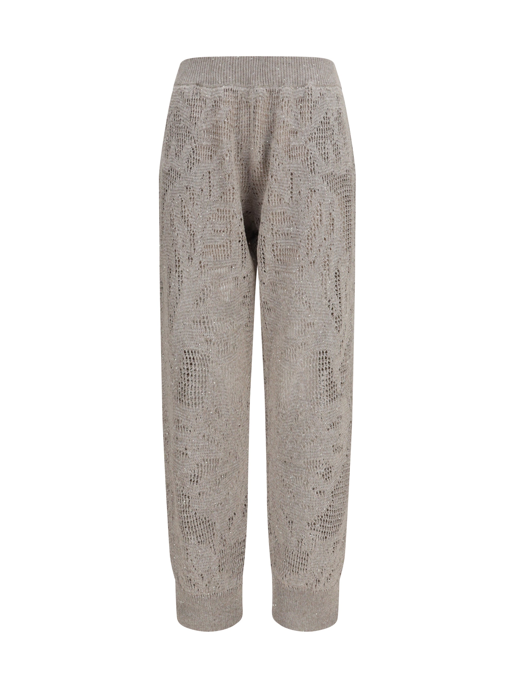 BRUNELLO CUCINELLI M track dazzling water lillies pants