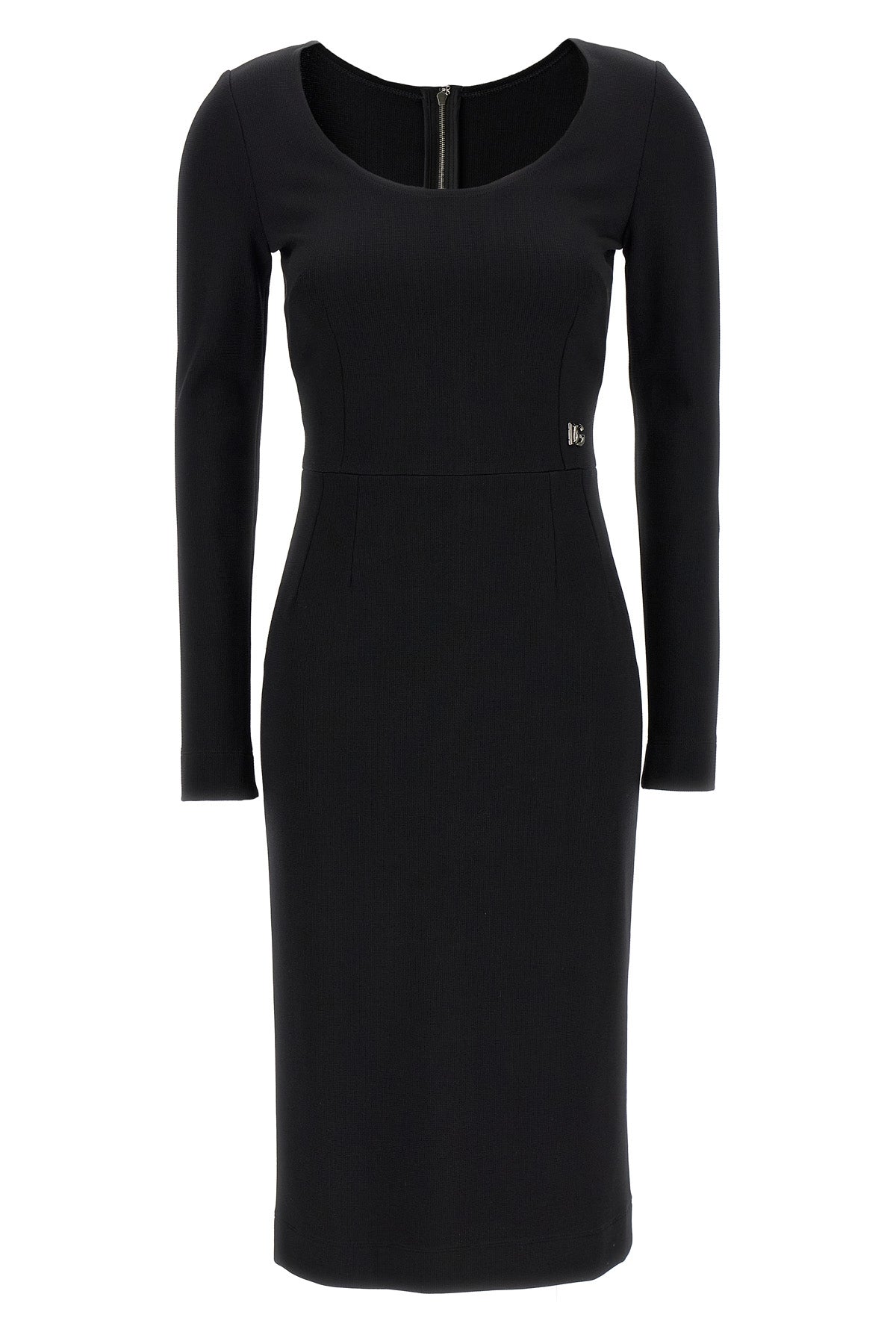DOLCE amp; GABBANA 40 stretch viscose midi dress