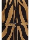 twill shirt dress
