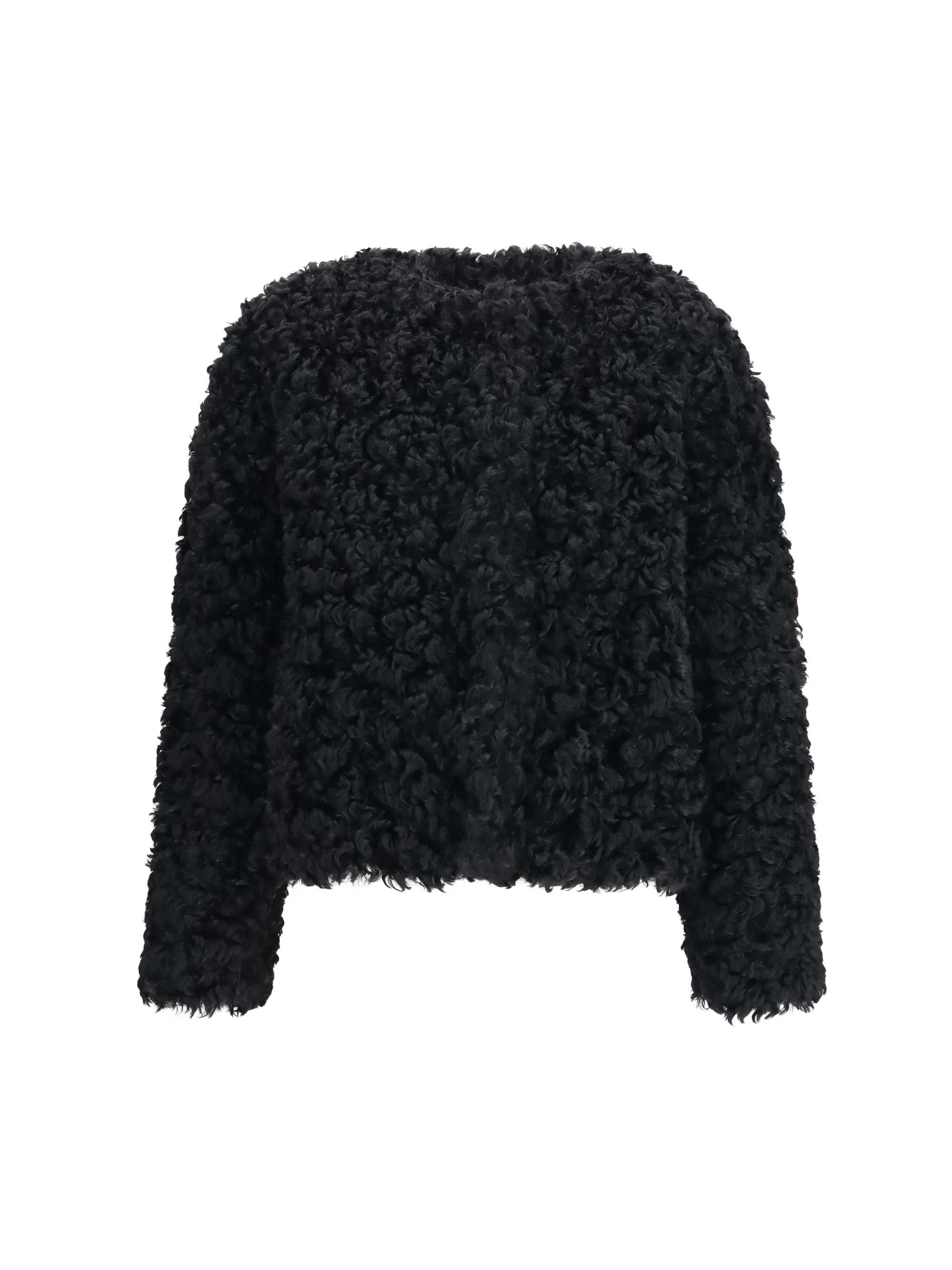 short plush coat
