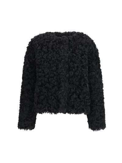 short plush coat