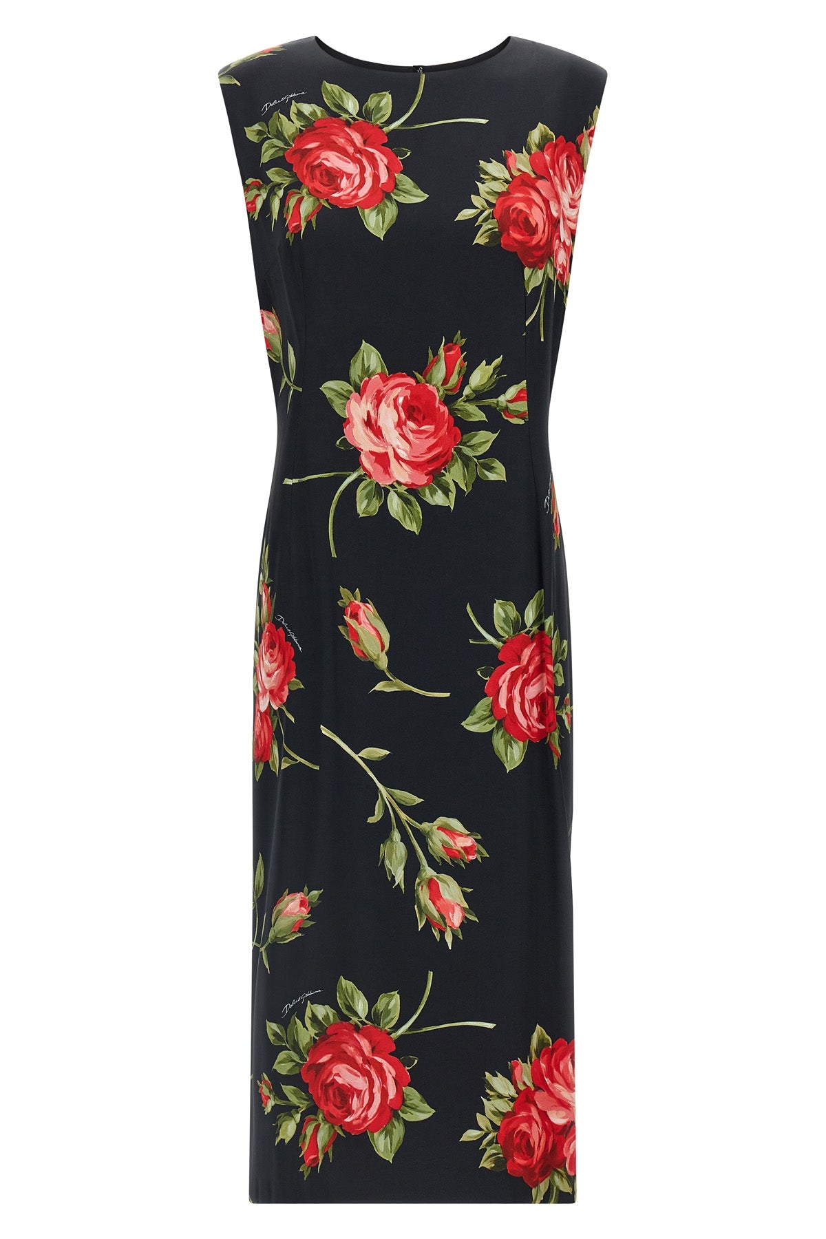 DOLCE amp; GABBANA 38 midi dress in viscose satin
