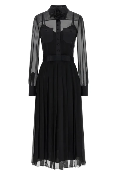 the dolce gabbana longuette chemisier dress is built