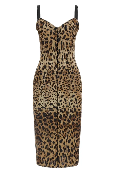 the dolce gabbana dress redefines shapes through a corsetry-inspired construct