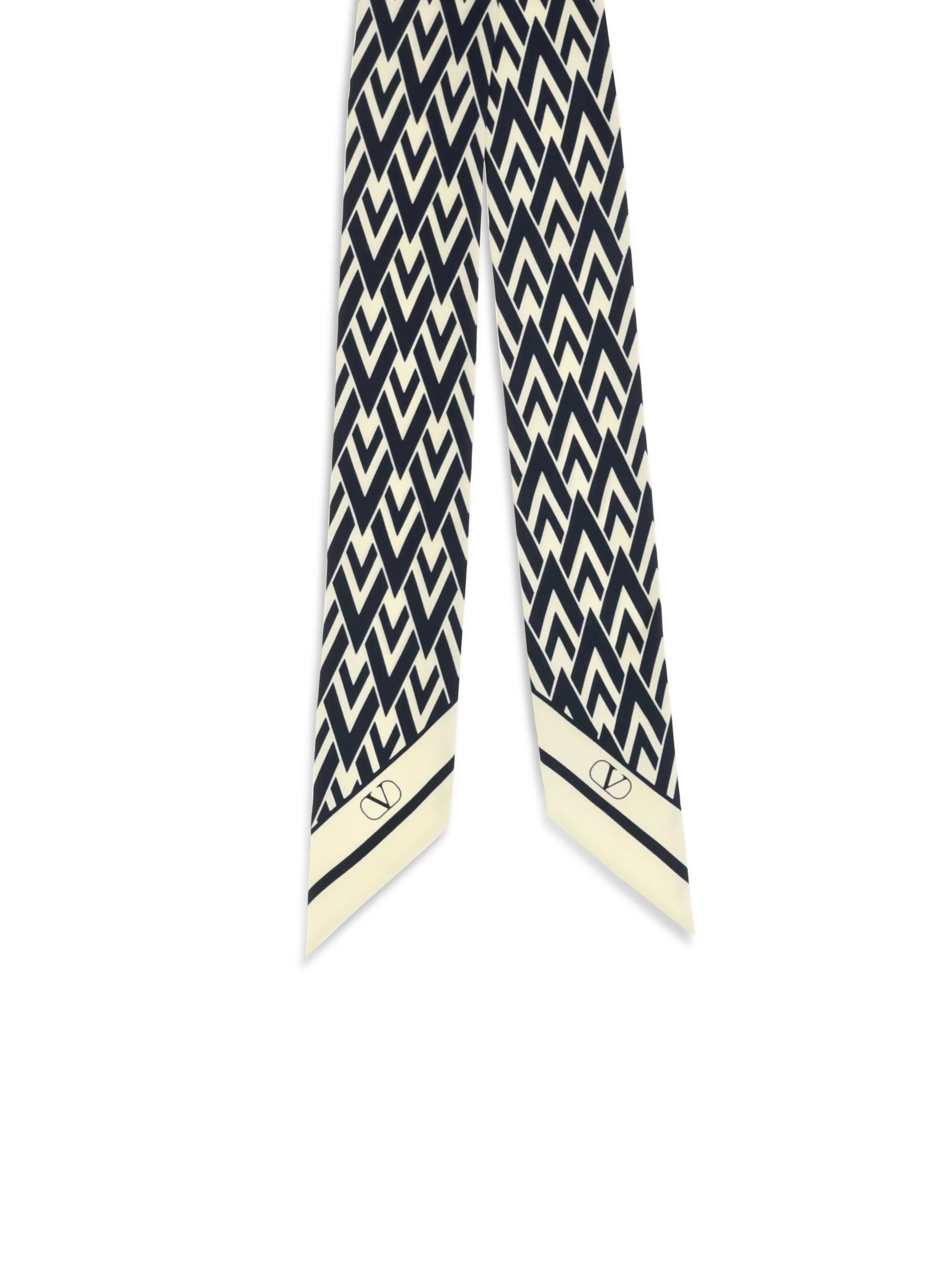 twill tout la v scarf