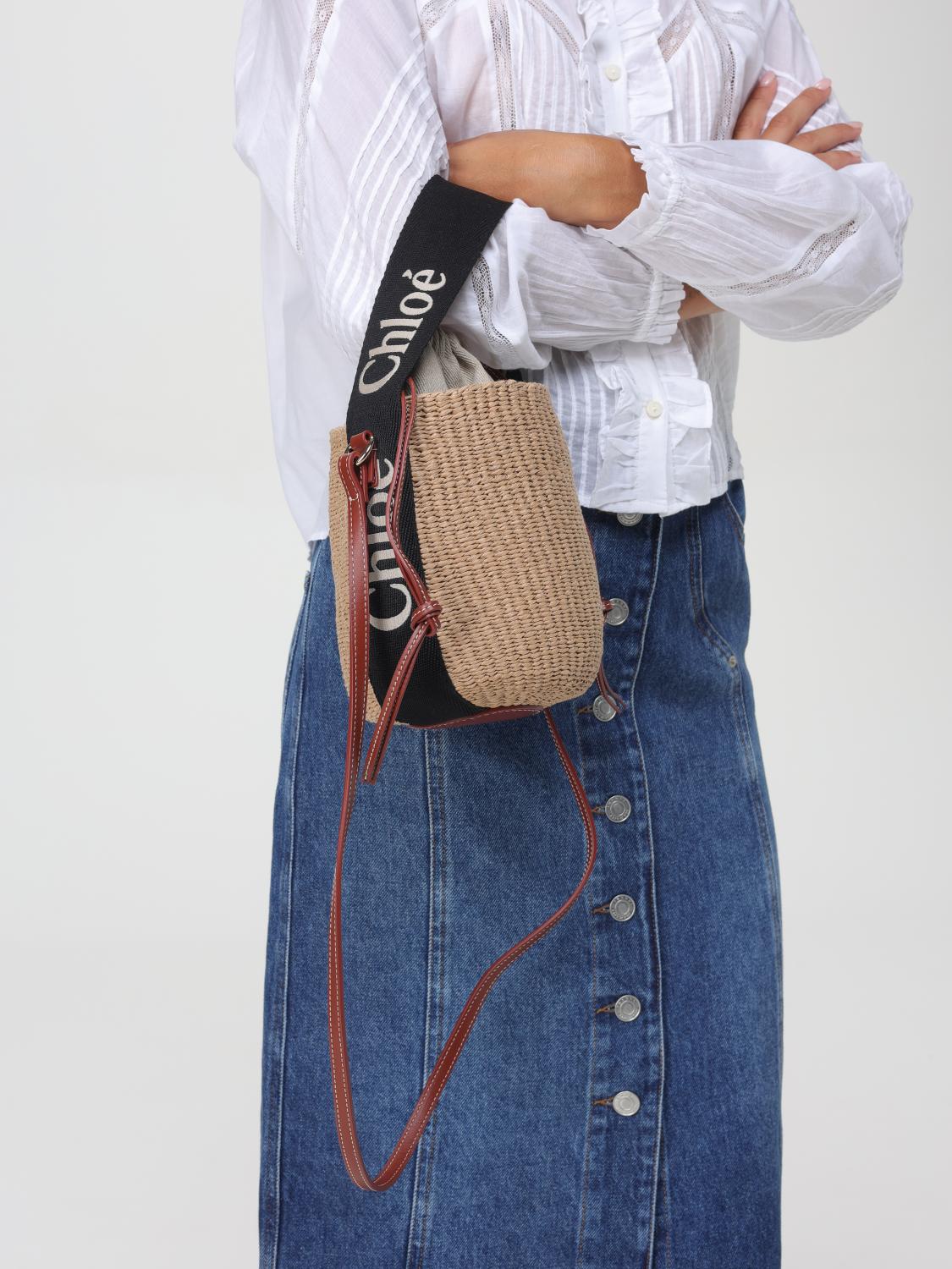 woman's mini bag chloé