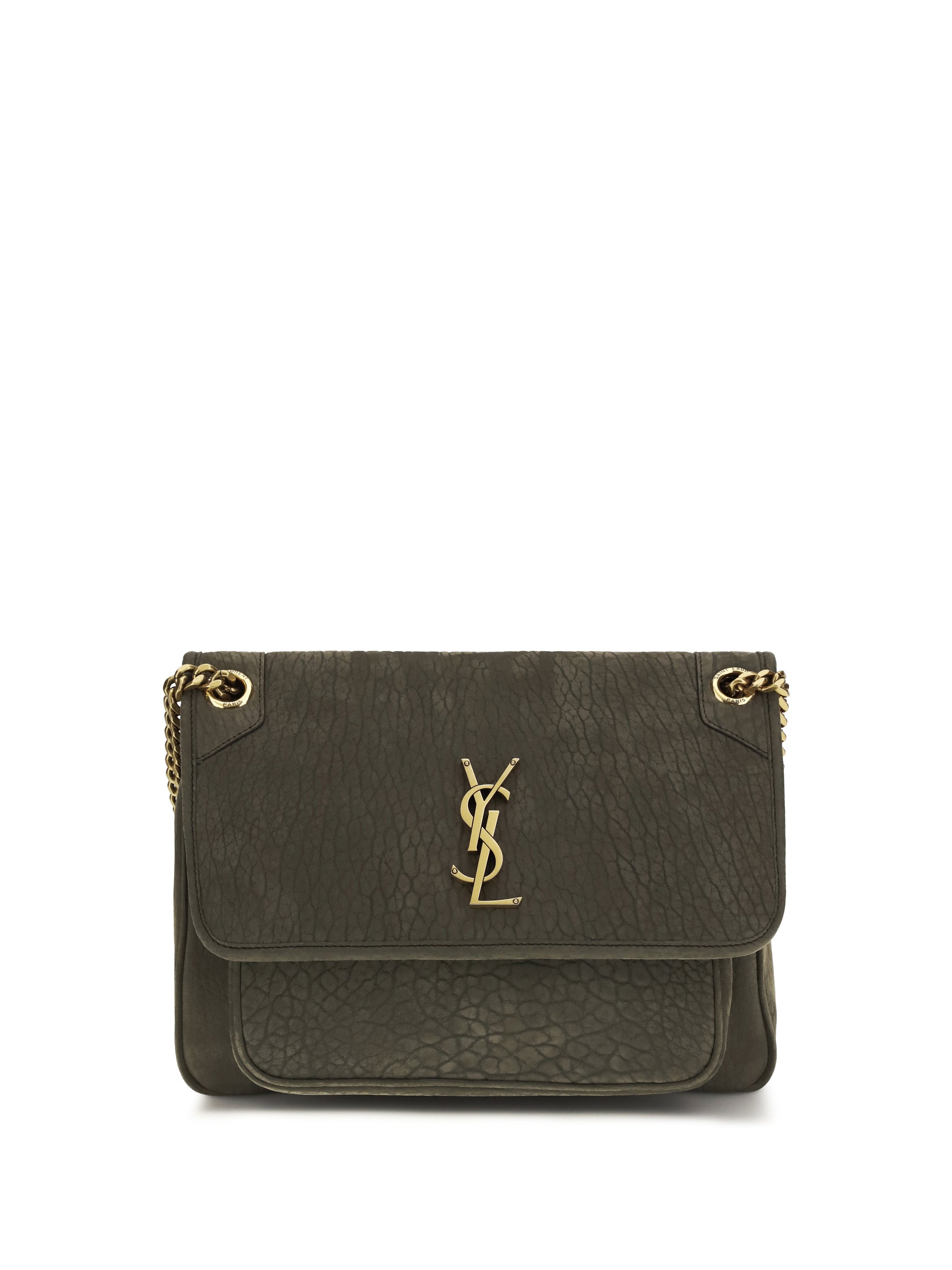 SAINT LAURENT OS large niki shoulder bag in lambskin