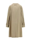 oversized cotton trench