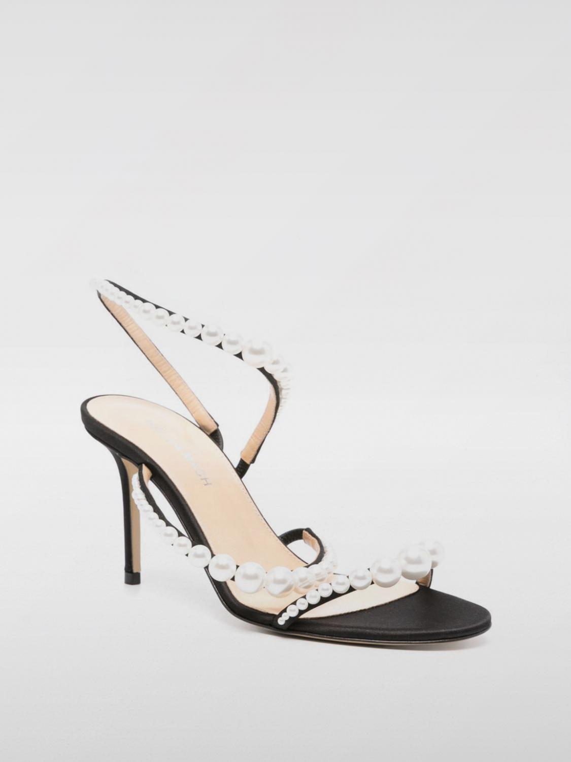 woman's heeled sandal