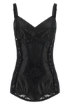 the dolce & gabbana bodysuit reinterprets the aesthetics of traditional corsetry