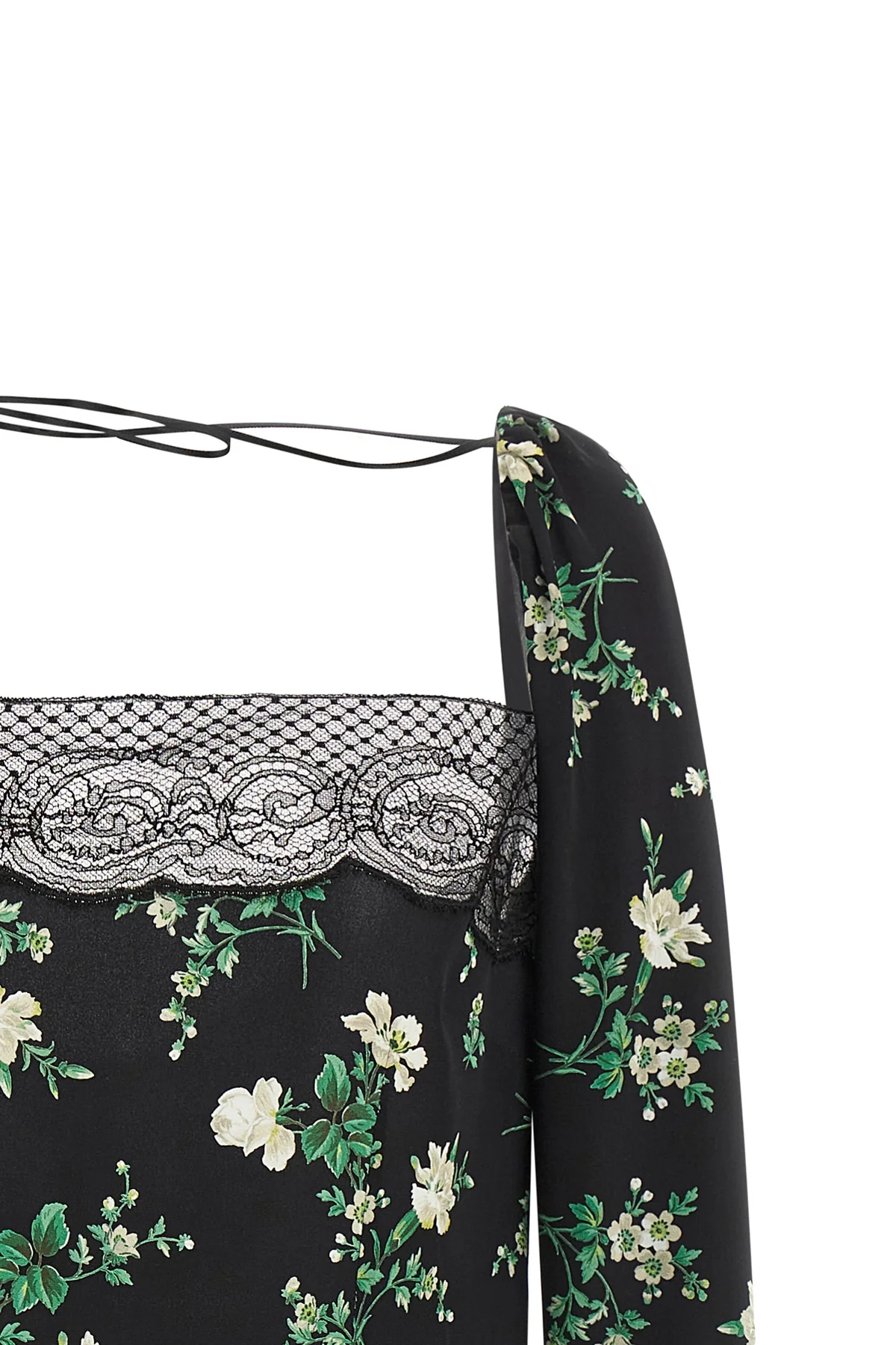 top in silk blend