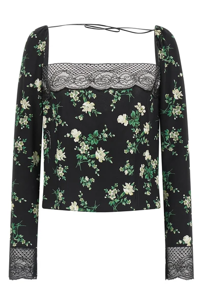 top in silk blend