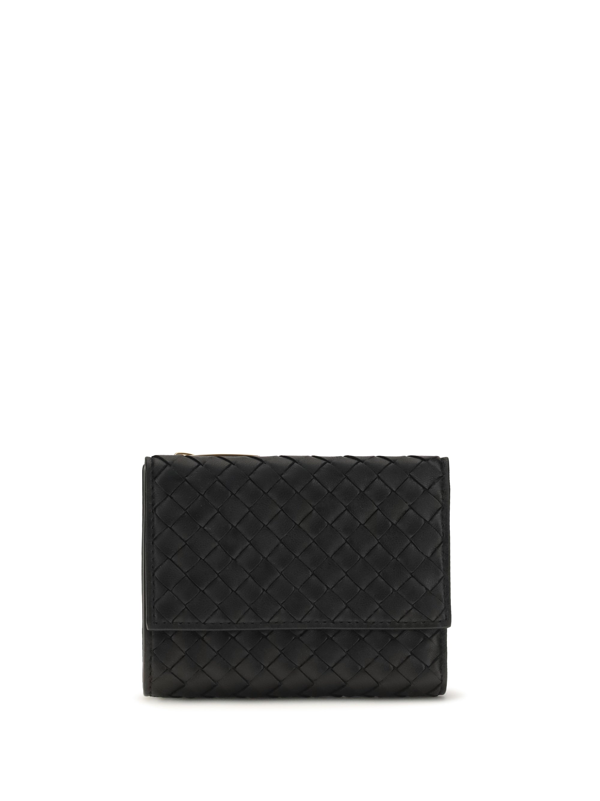 BOTTEGA VENETA OS intrecciato trifold wallet 