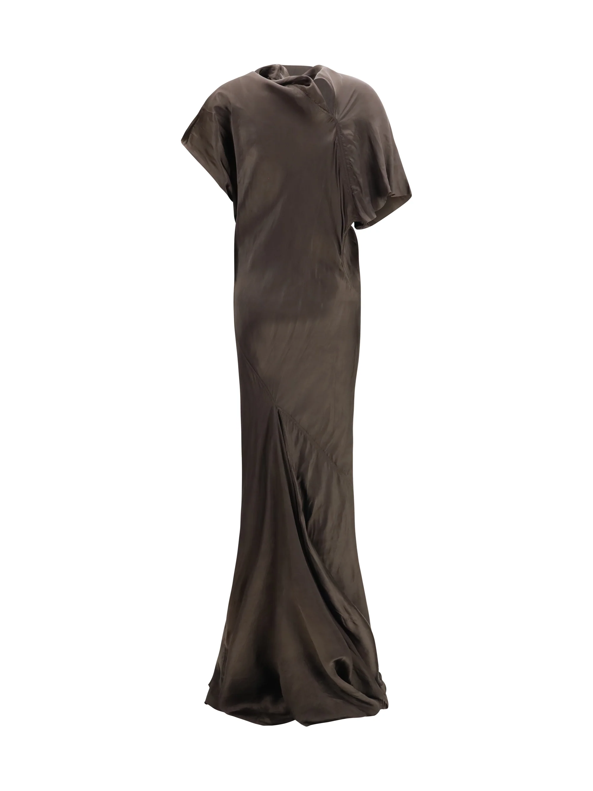 RICK OWENS 40 seb dress with pull-on styling