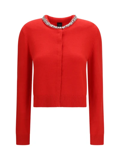 colonia cardigan with jewel collar