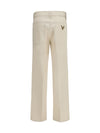 five-pocket flare pants