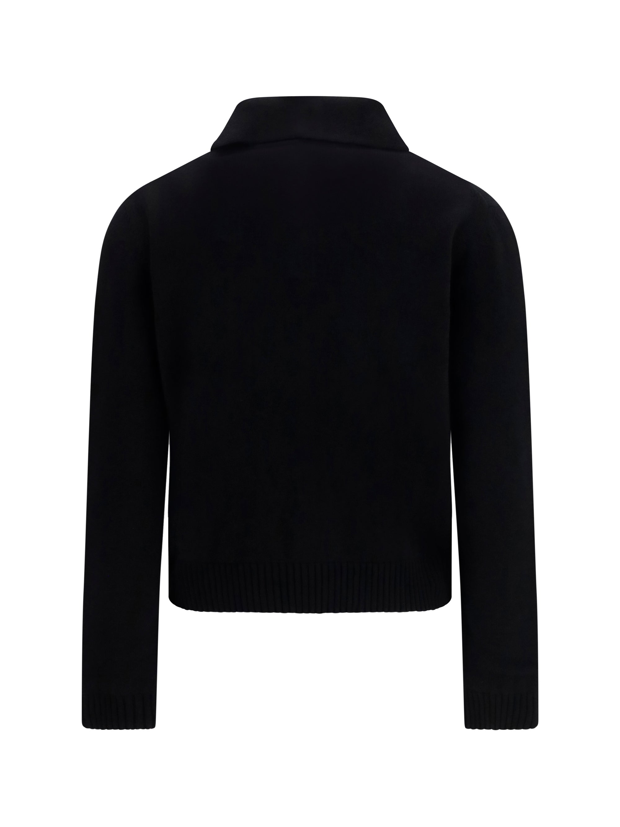 GIVENCHY L wool and cashmere polo sweater 