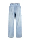 wide-leg jeans