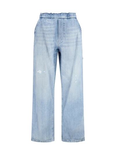 wide-leg jeans