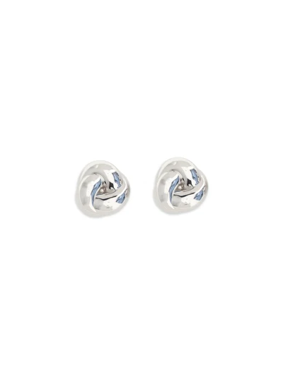 small knot earrings
