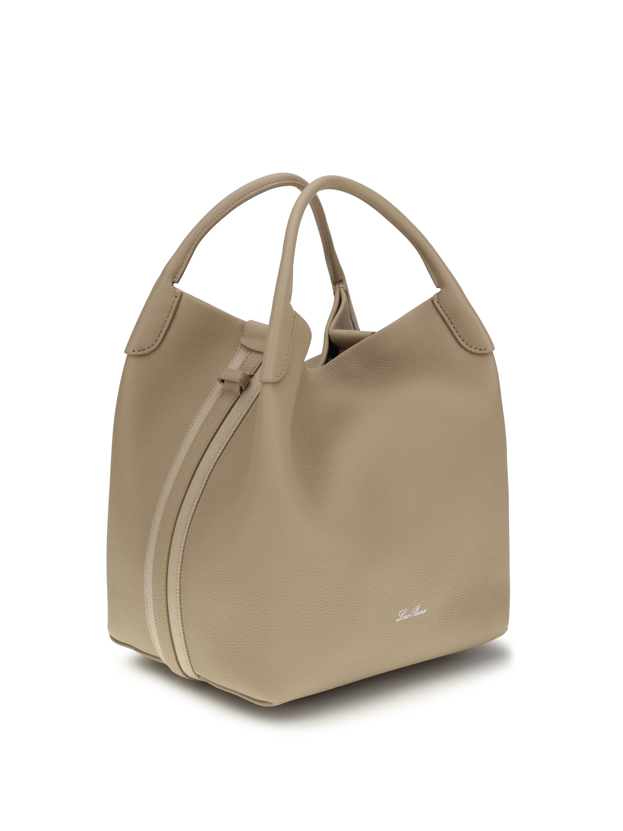 LORO PIANA OS bale large shoulder bag