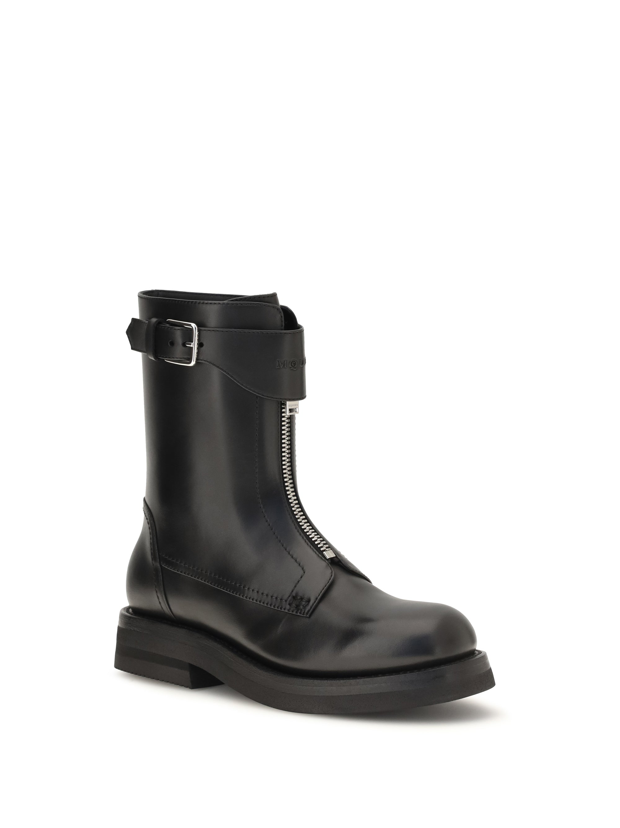 ALEXANDER MCQUEEN 36 leather boots