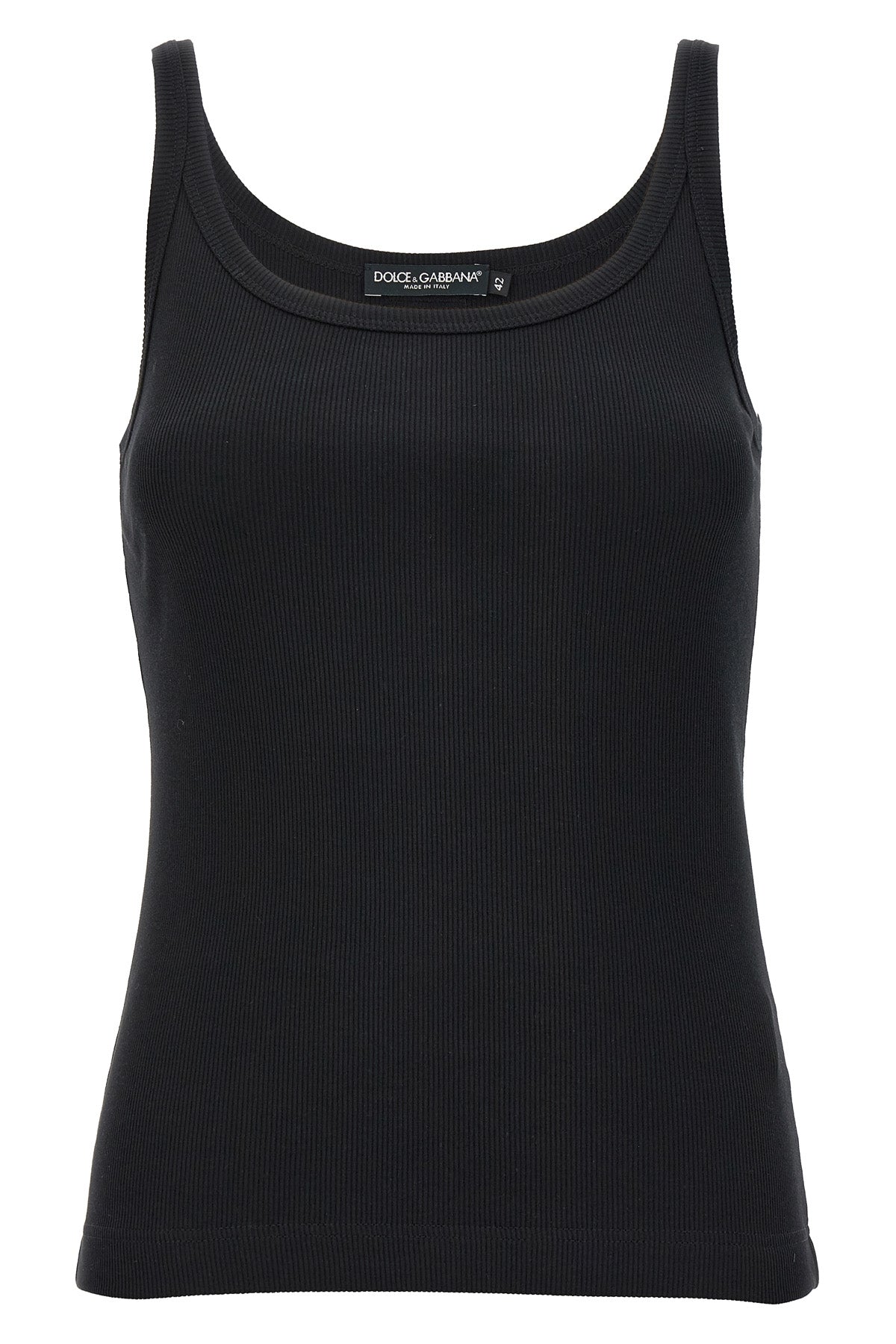 DOLCE amp; GABBANA 40 ribbed cotton tank top