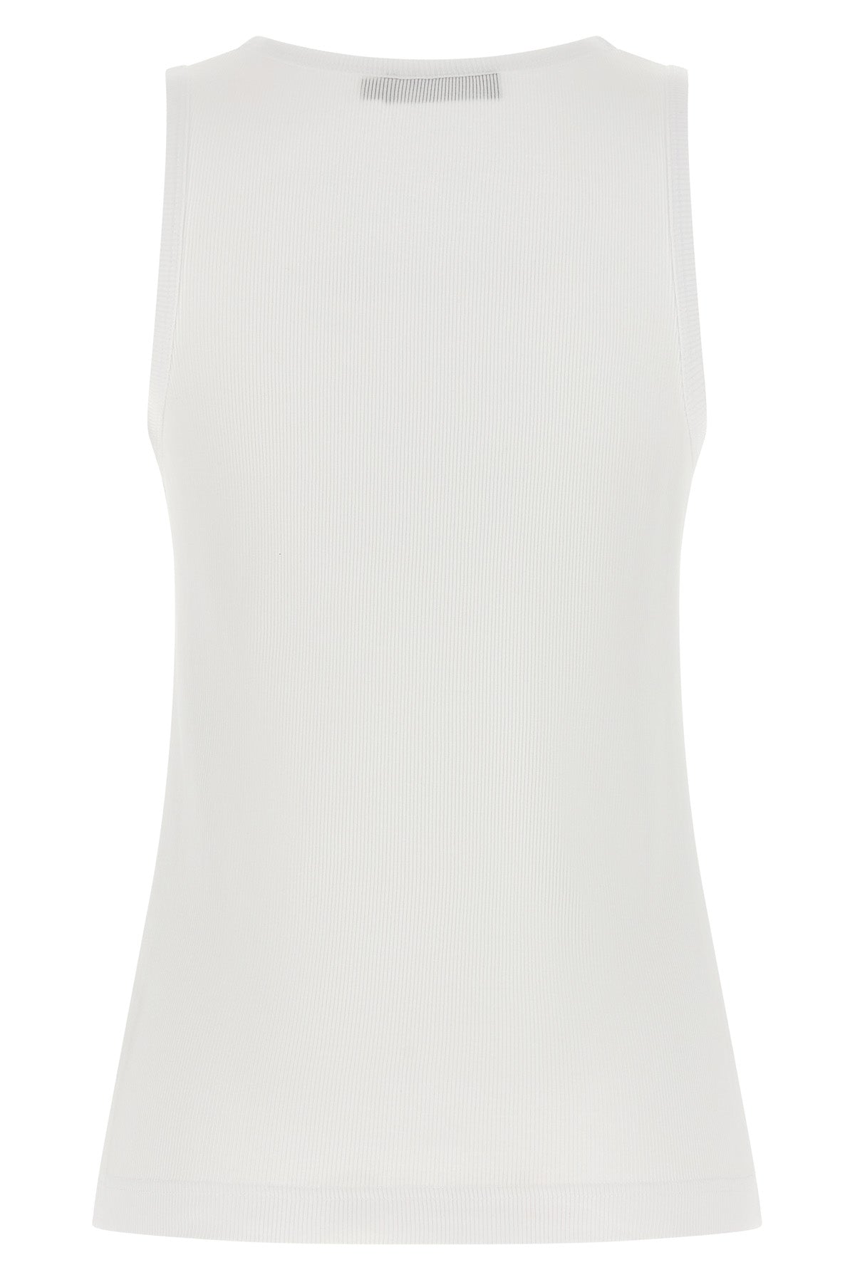 DOLCE amp; GABBANA 40 ribbed stretch cotton tank top