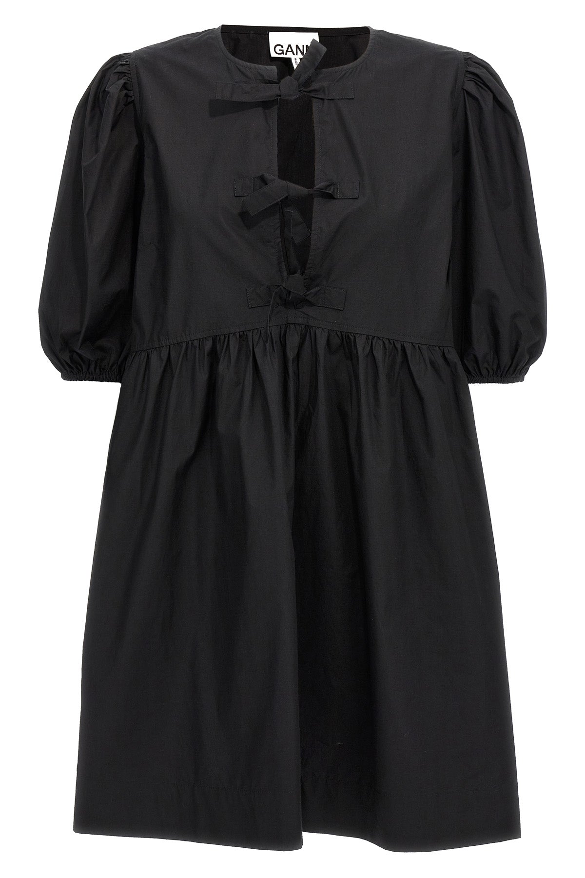 GANNI 34 cotton poplin dress