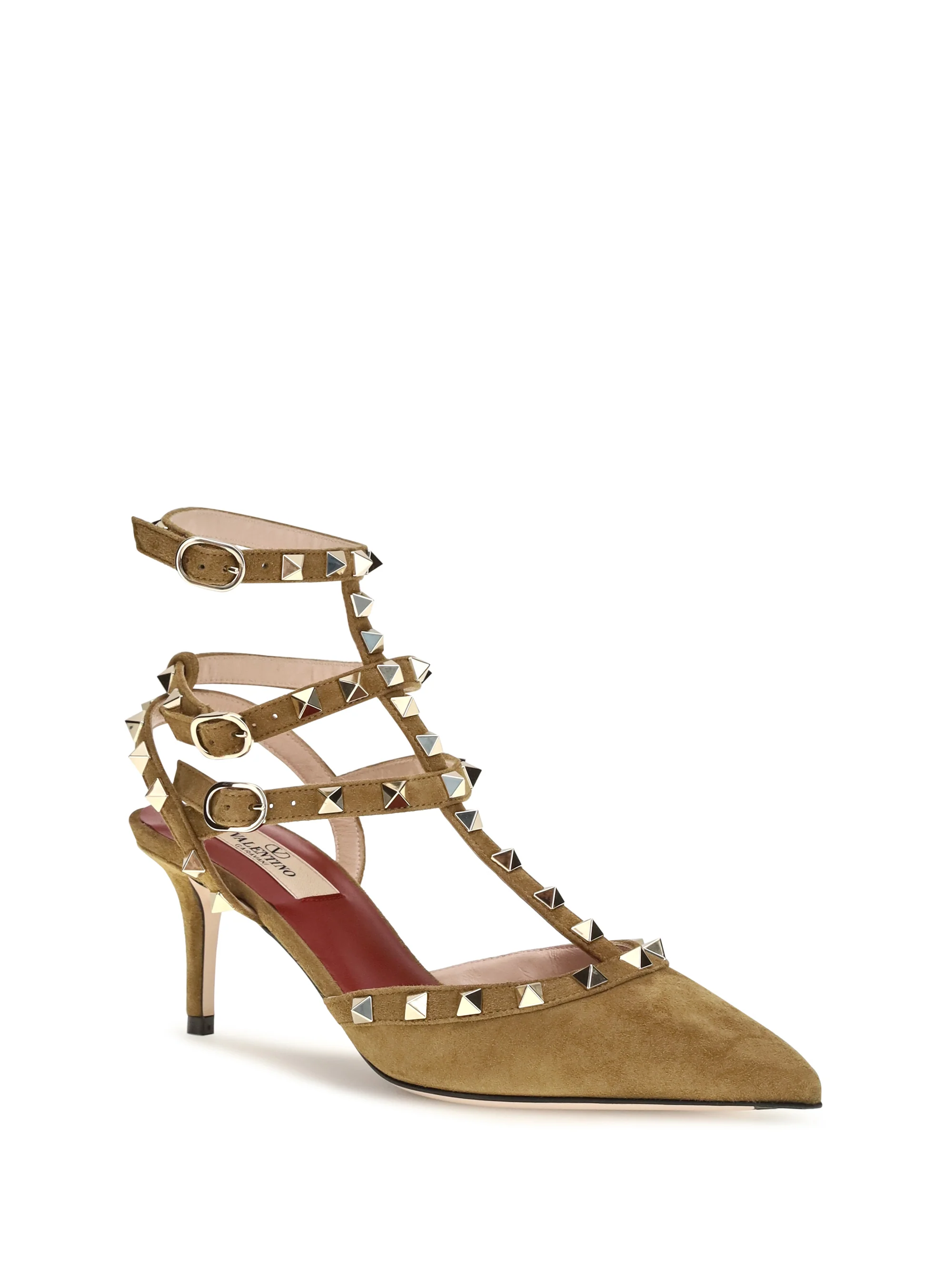 VALENTINO GARAVANI 36 rockstud suede pumps