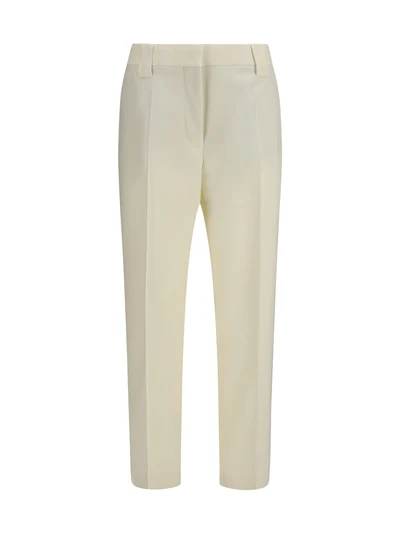 stretch wool pants