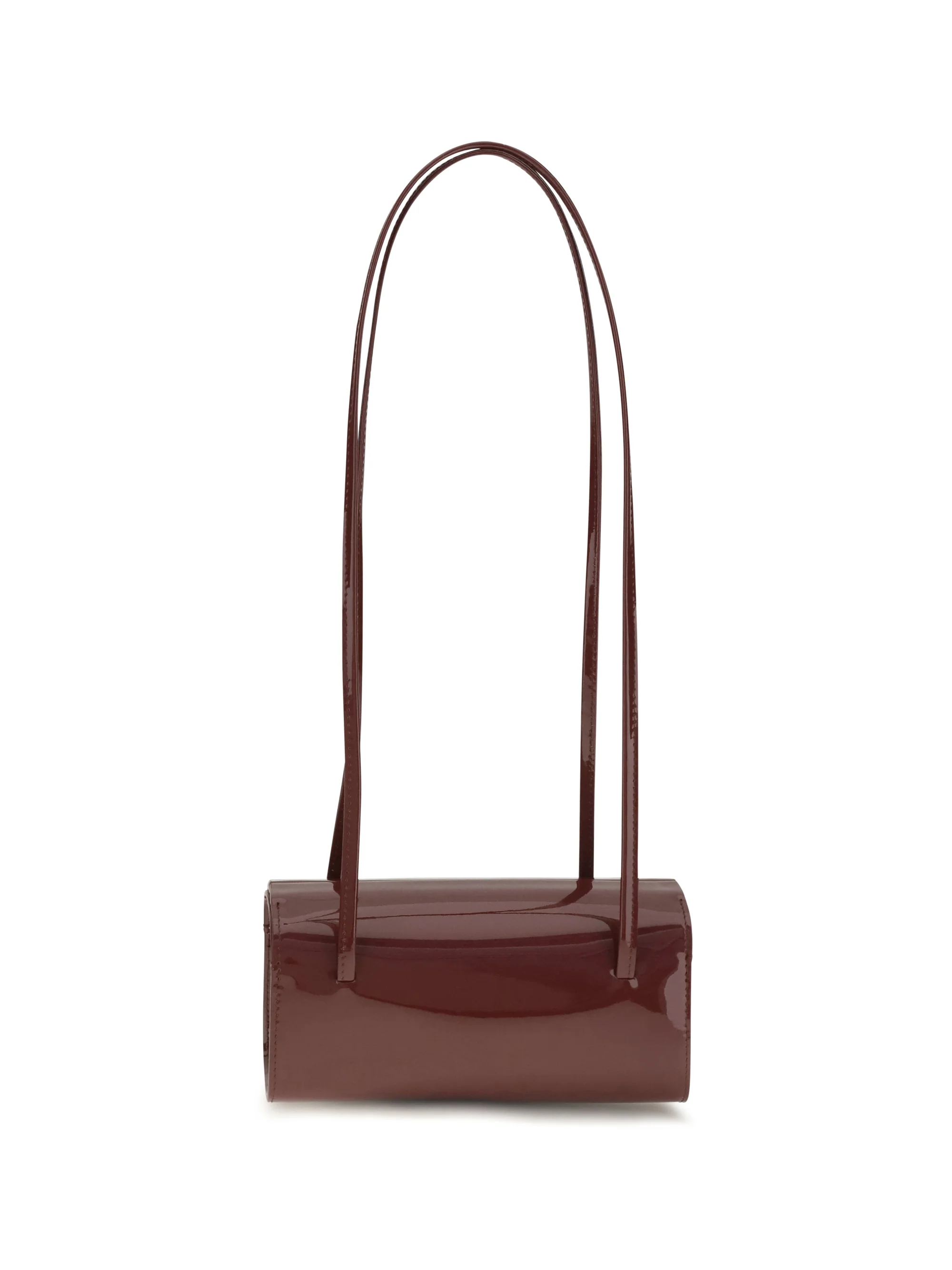 FANE OS mie brushed leather shoulder bag