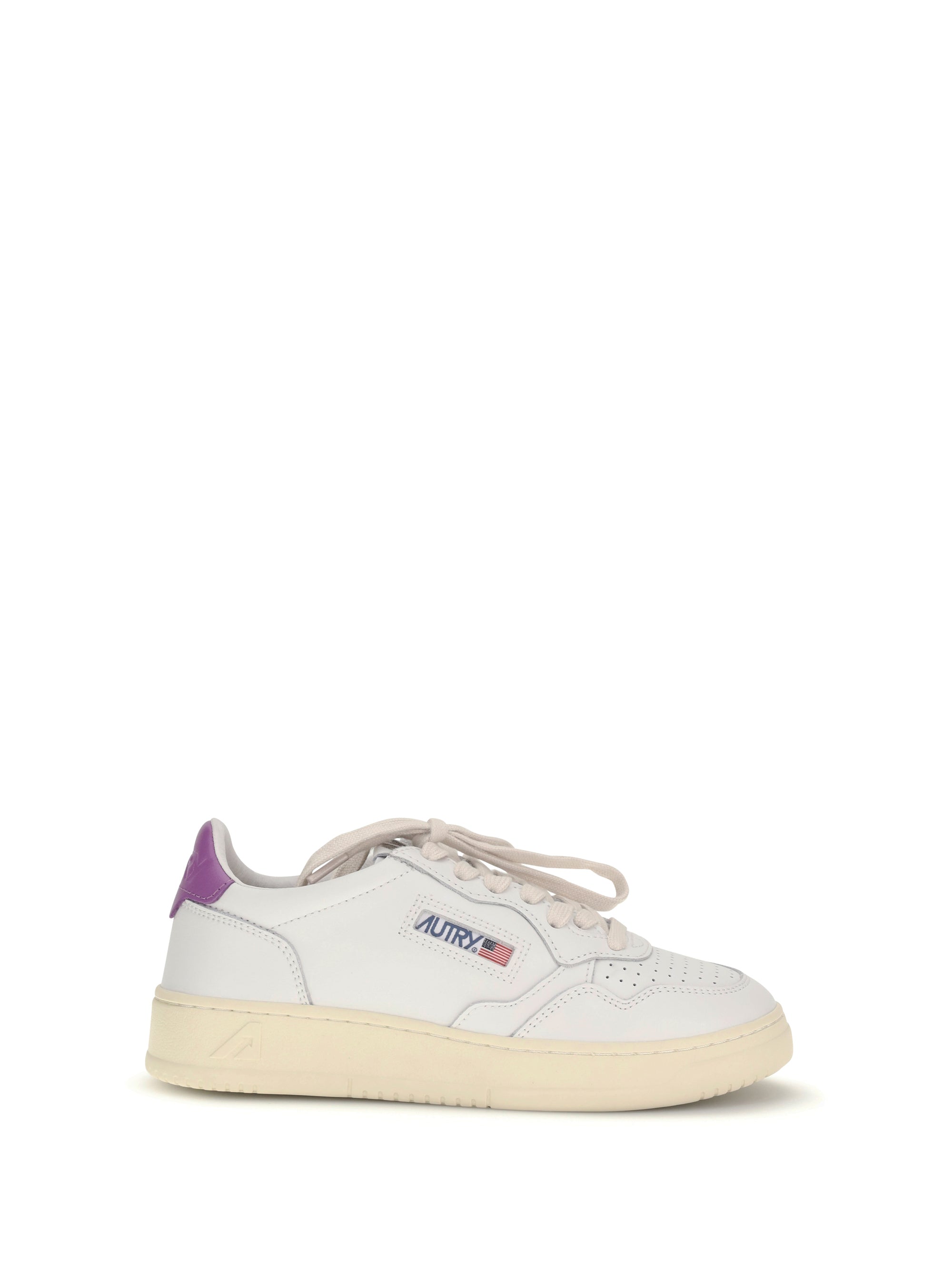 AUTRY 40 medalist low leather sneakers