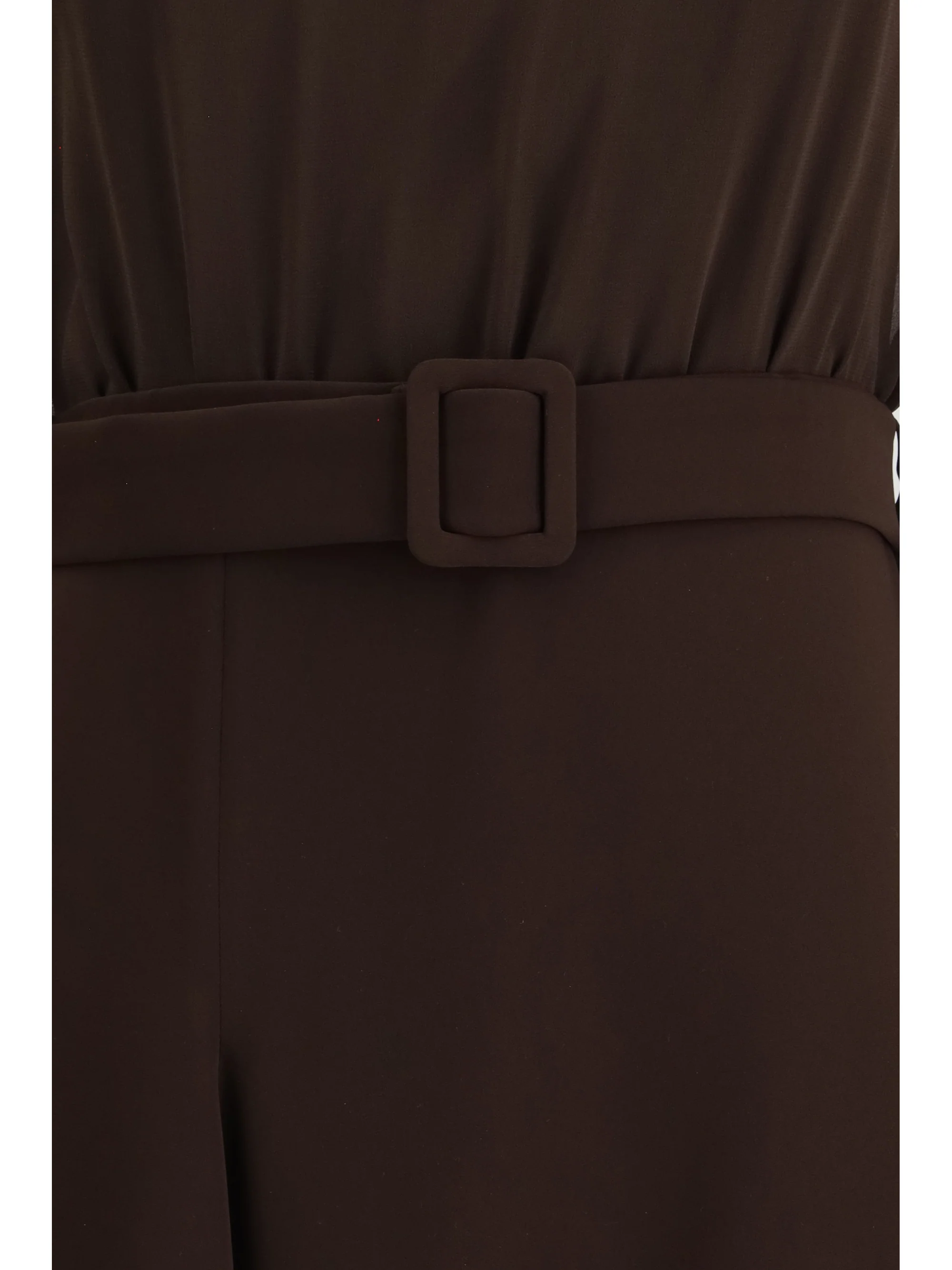 long belted dress