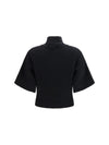 cropped cashmere turtleneck sweater