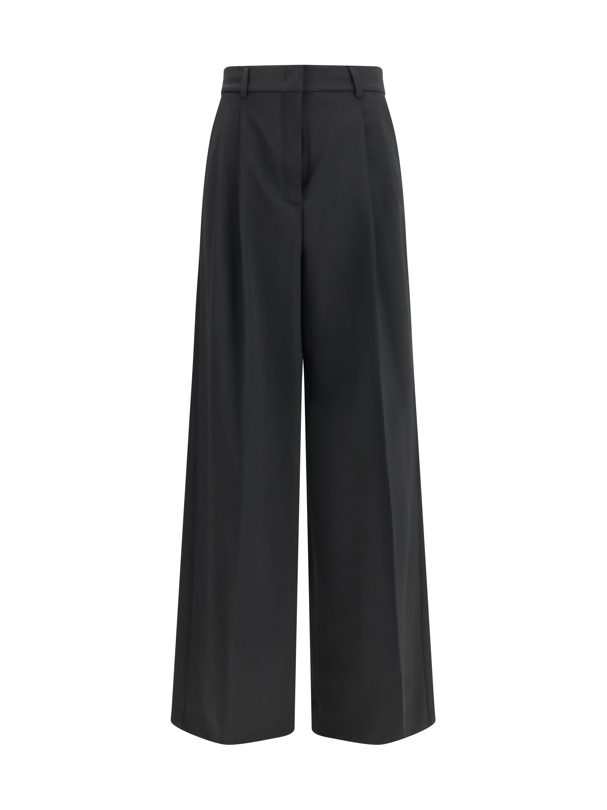 MAX MARA WEEKEND 40 wide-leg pleated pants