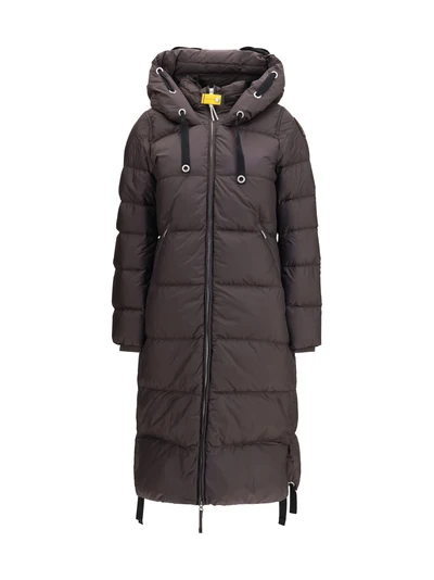 panda long down jacket
