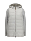 long monili chain puffer jacket