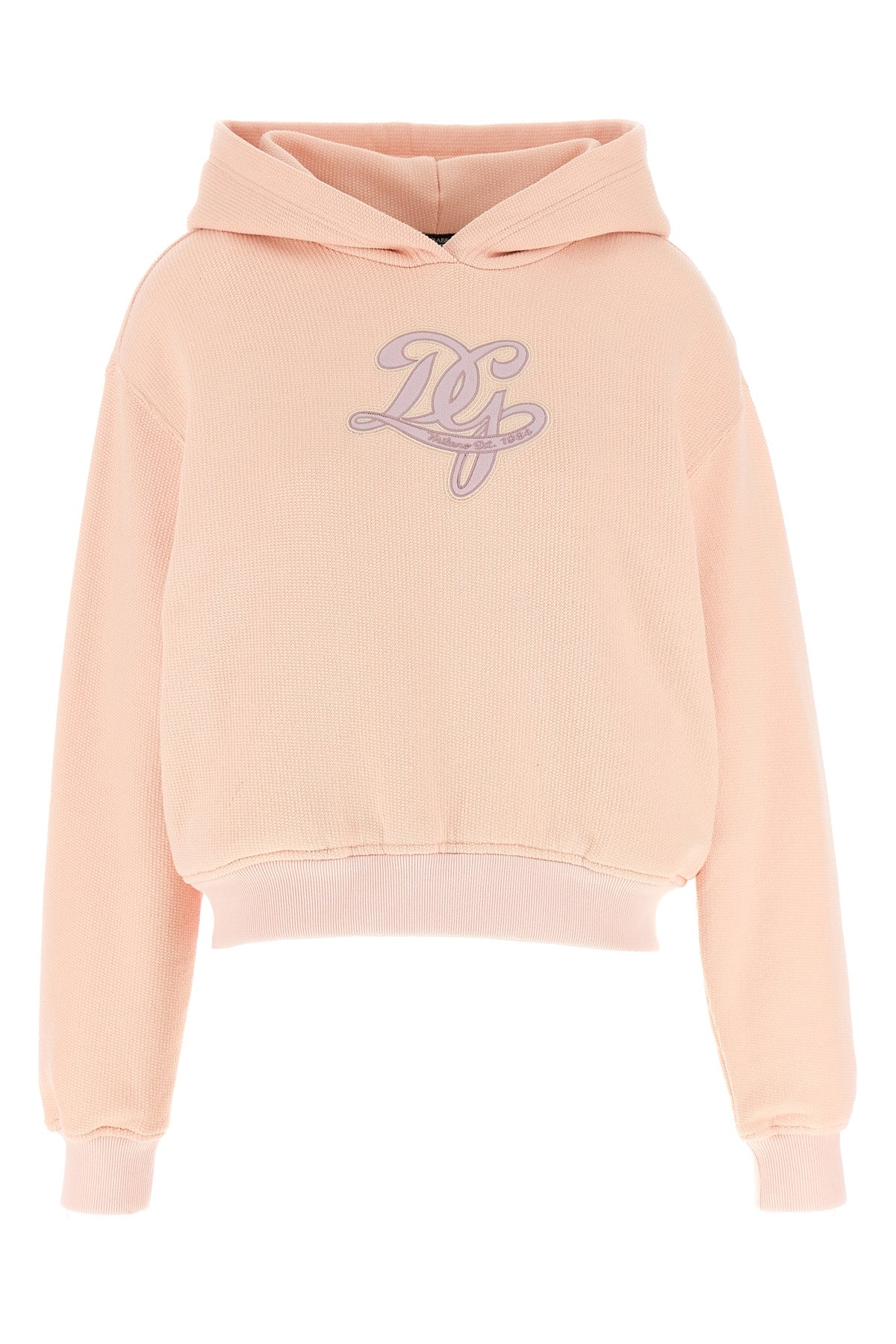 DOLCE amp; GABBANA 38 honeycomb cotton hoodie