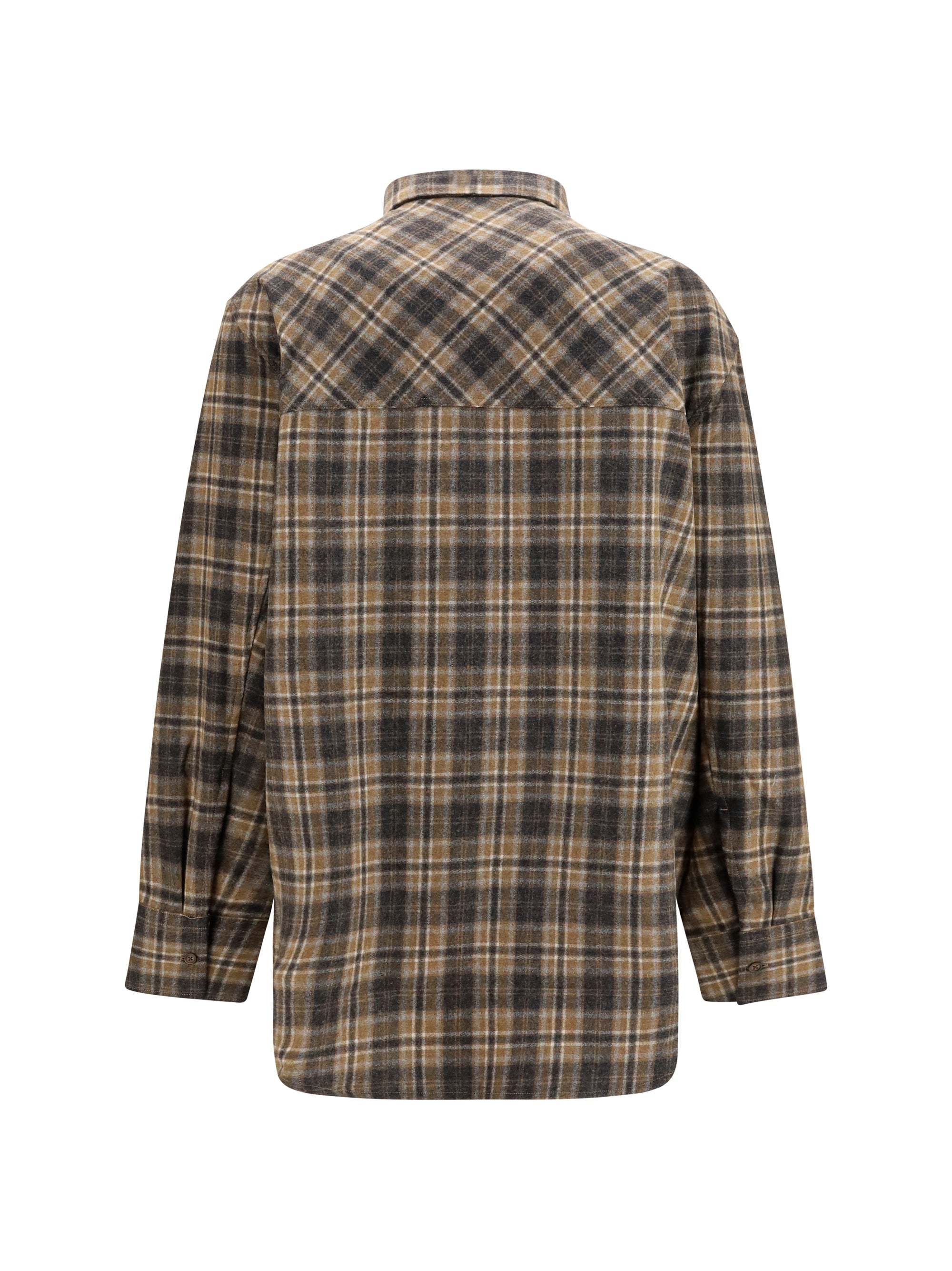 ROHE 34 check western shirt