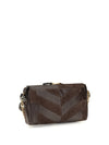 panthea shoulder bag chevron pattern