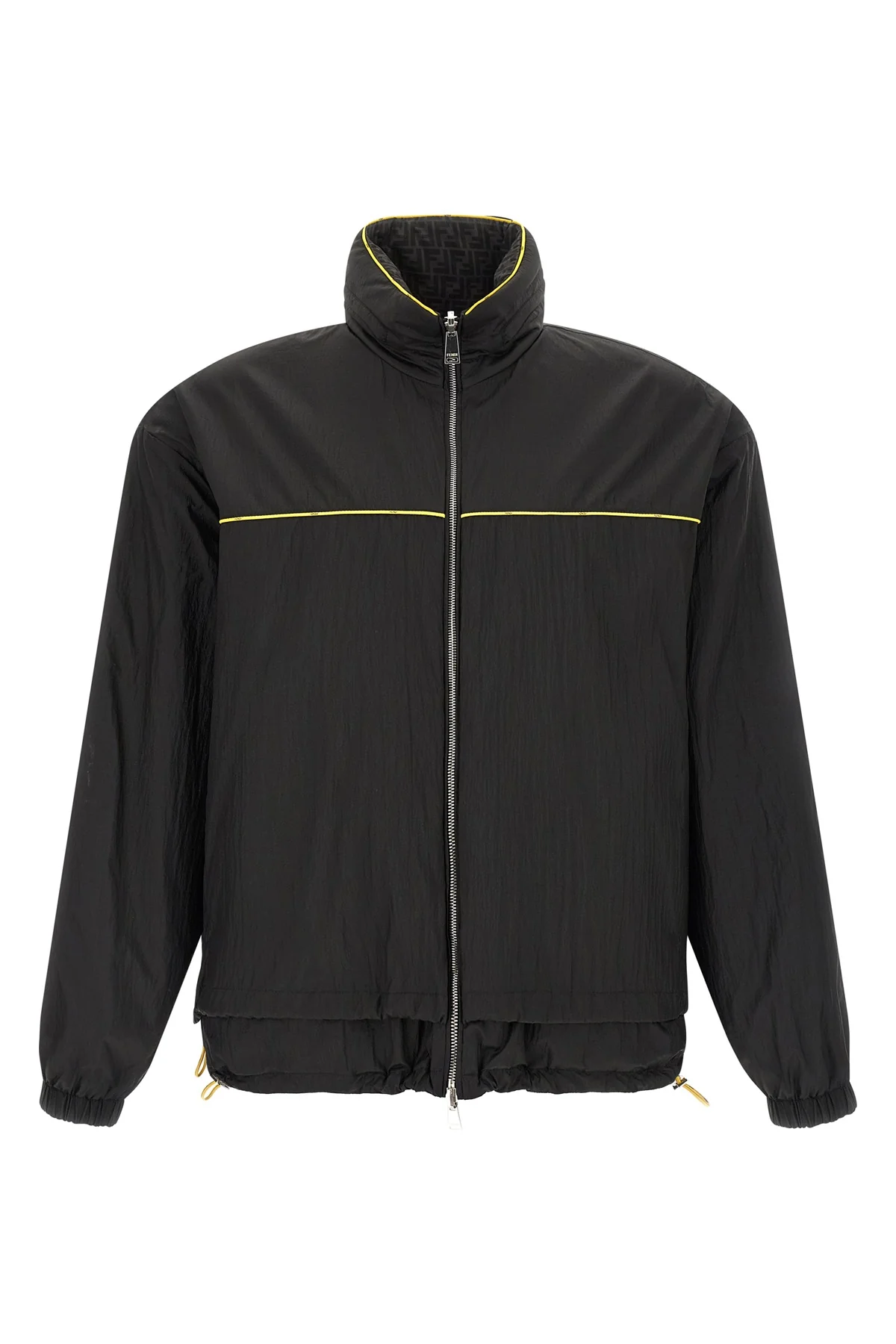 FENDI 48 solid color reversible anorak in nylon