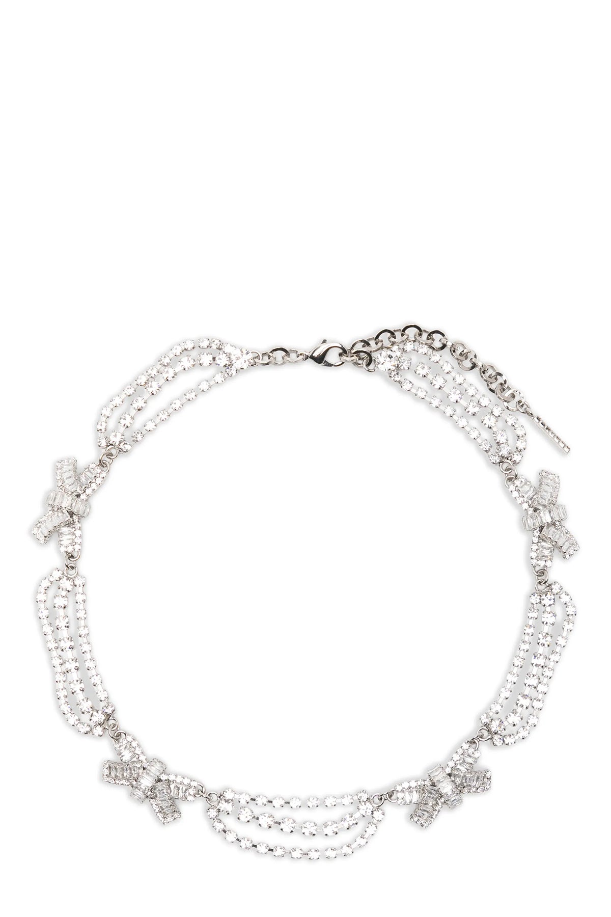 ALESSANDRA RICH OS metal necklace