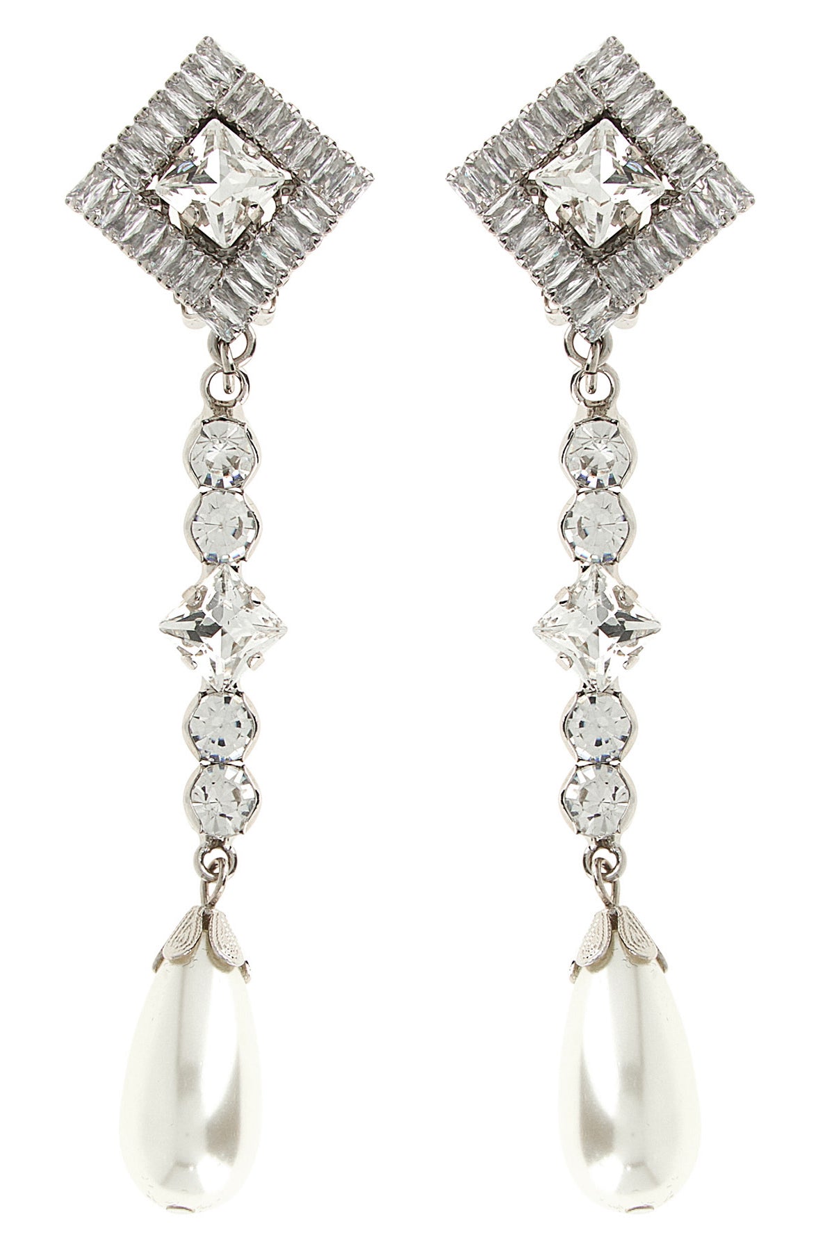 metal earrings