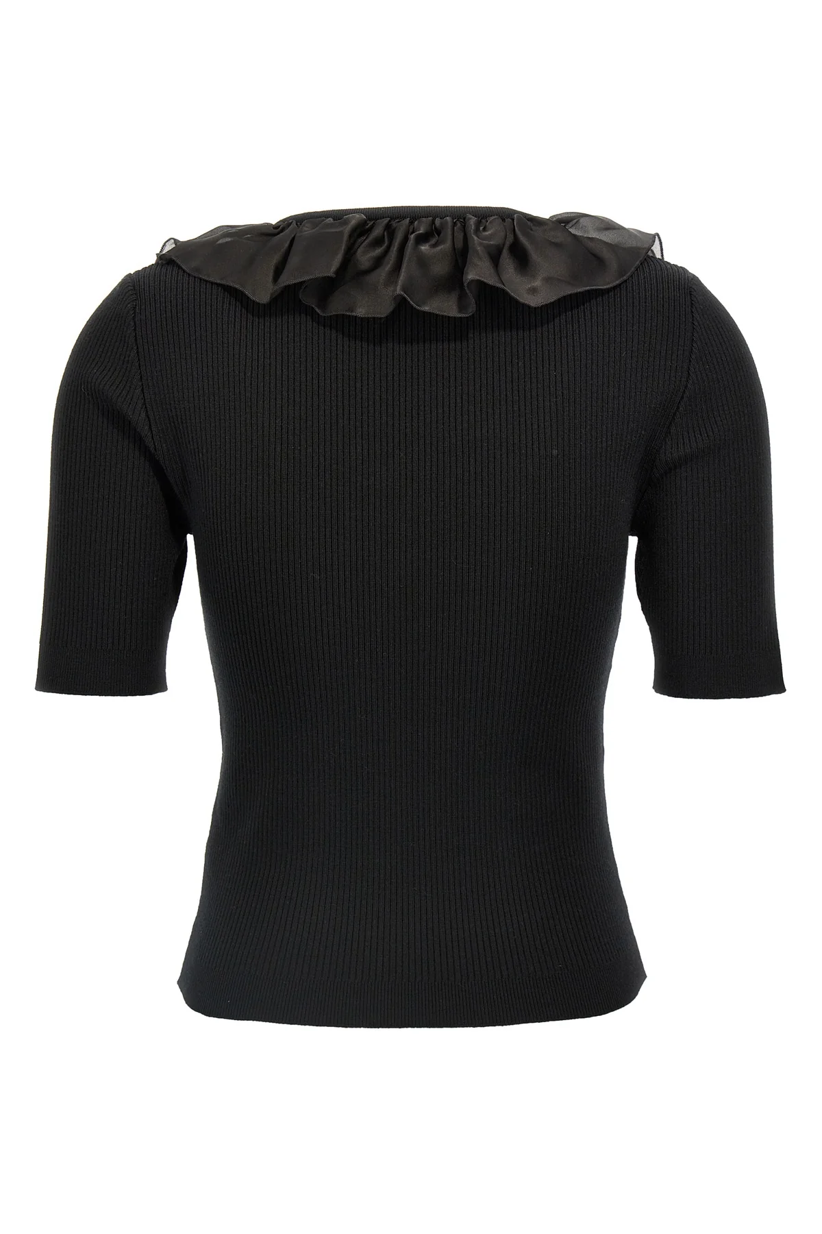 ALESSANDRA RICH 40 t-shirt in stretch wool and cashmere blend