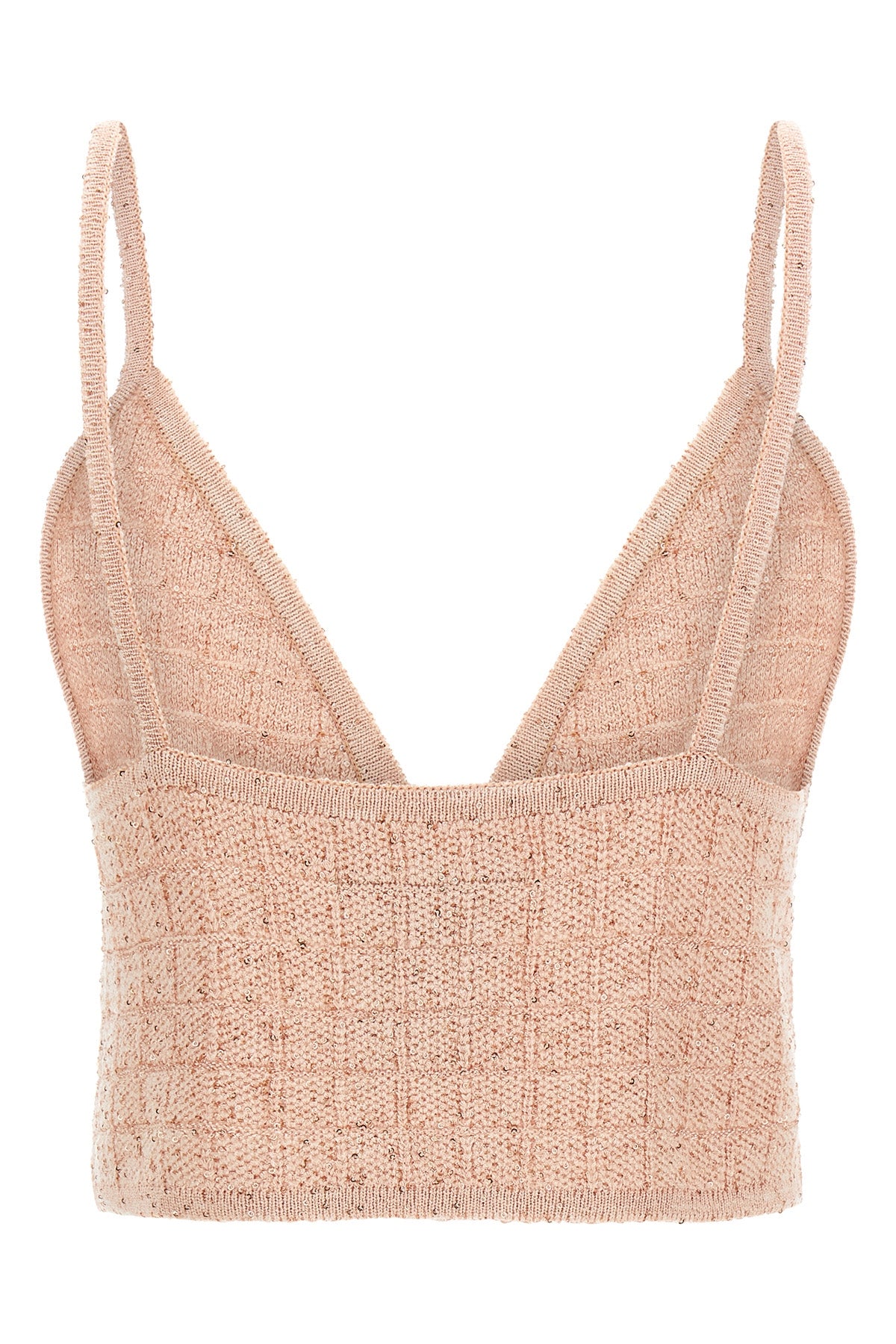 ALESSANDRA RICH 38 knitted wool blend top