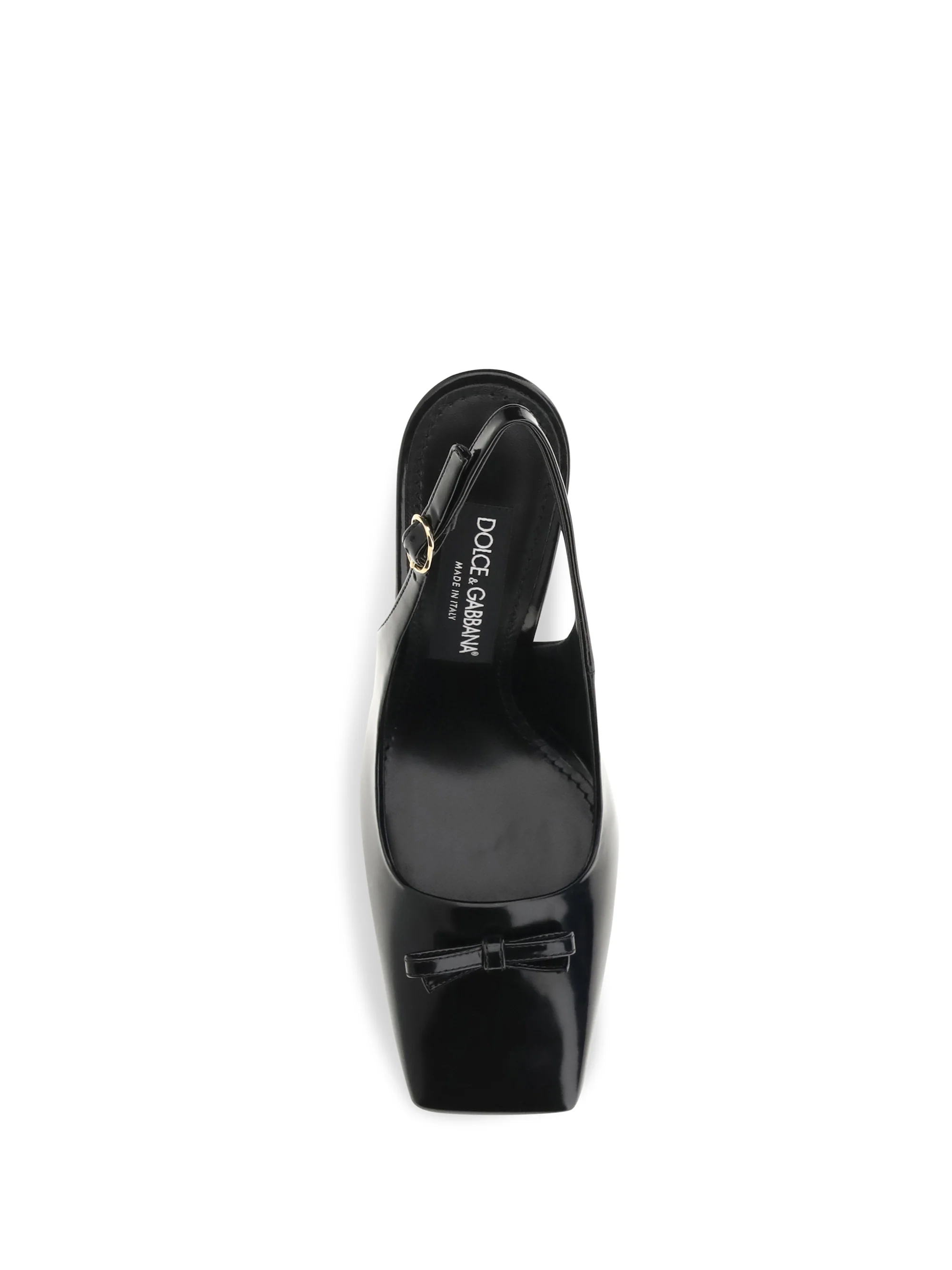 leather slingback pumps